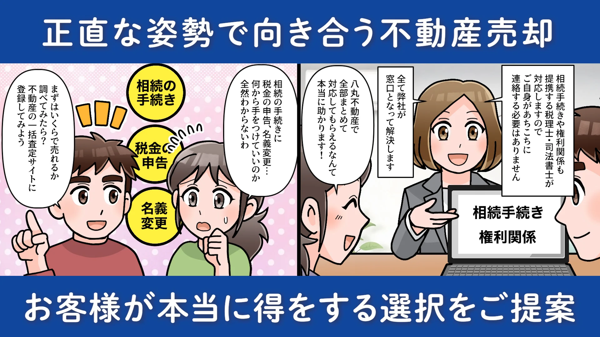 八丸不動産 アニメーション 第1話